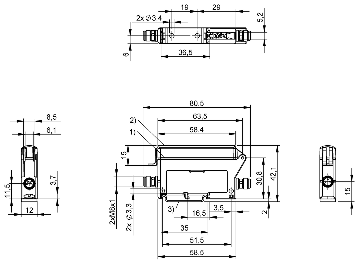 BAE0119 - BAE SA-OH-059-YI-S75G (Micromote) - Görsel 2