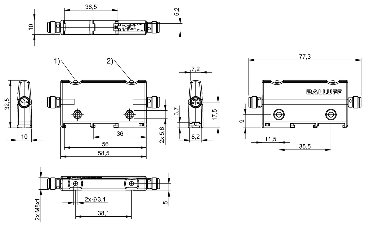 BAE011C - BAE SA-OH-060-YI-S75G (Micromote) - Görsel 2