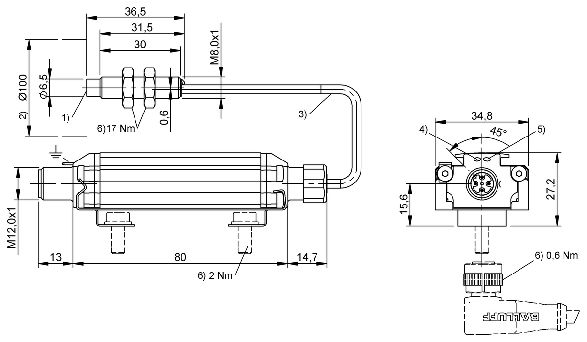 BIS01CU - BIS VM-309-001-S4 (RFID HF okuyucu (13.56 MHz)) - Görsel 2