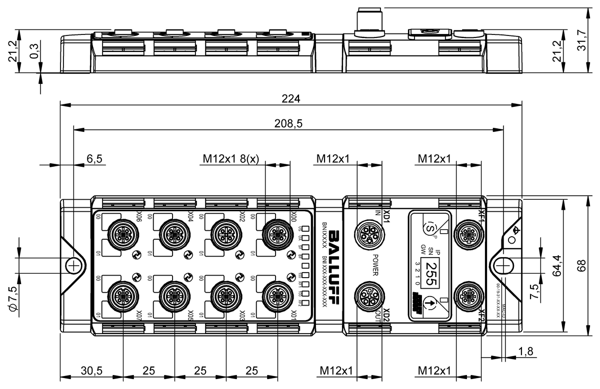 BNI00EN - BNI PNT-508-105-Z067 (IO) - Görsel 2