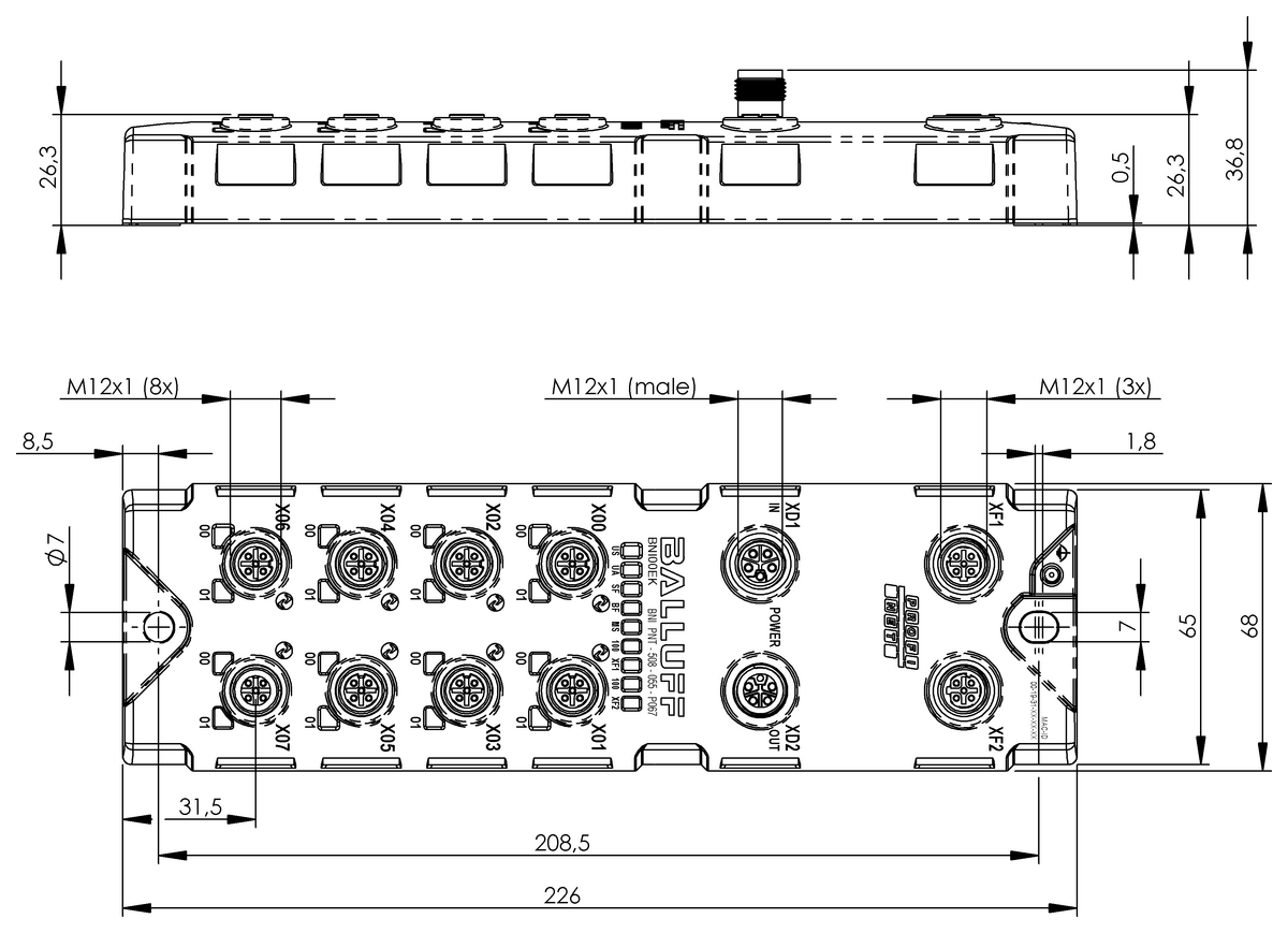 BNI00EK - BNI PNT-508-055-P067 (IO) - Görsel 2