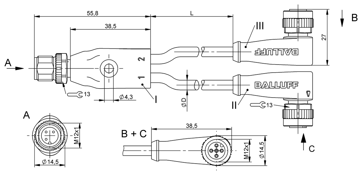 BCC0LP8 - BCC M413-M425-M425-U2107-030 (Y dağıtıcılar) - Görsel 2