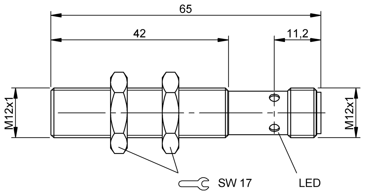 BES05TY - BES M12MG2-GNX20B-S04G-X04 (Tehlikeli alanlar için endüktif sensörler) - Görsel 2