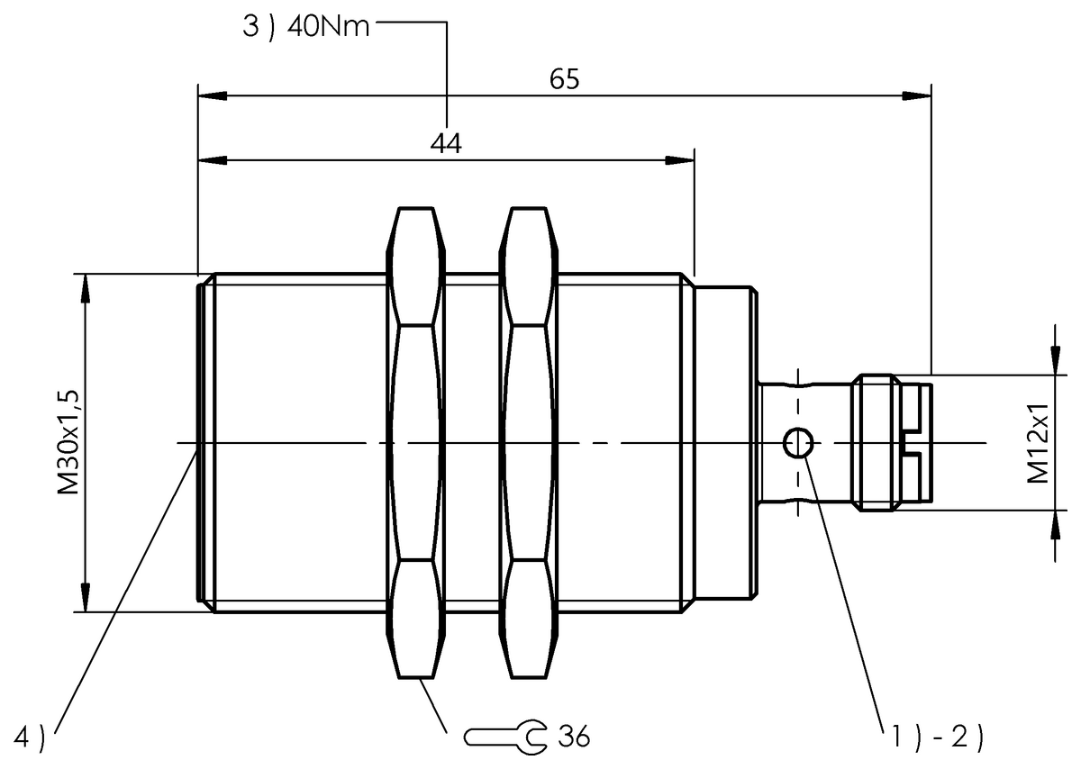 BIS01FF - BIS VM-333-401-S4-SA3 (RFID HF okuyucu (13.56 MHz)) - Görsel 2