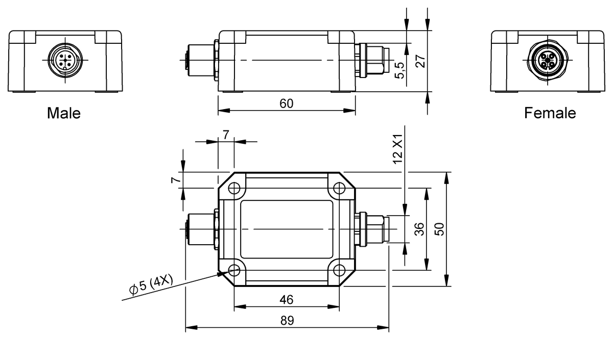 BSI001L - BSI R65K0-HXX-MXP360-ST39 (1 eksenli ve 2 eksenli eğim sensörleri) - Görsel 2
