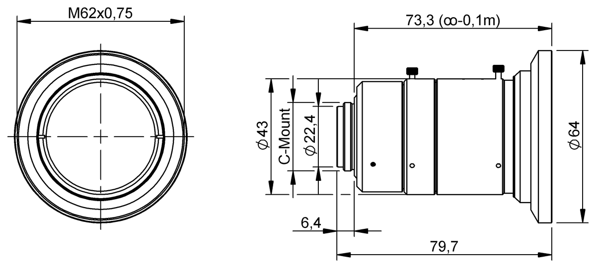 BAM03MP - BAM LS-VS-009-C1/1-0825-O (Optik: Açıklıklar, mercekler, saptırıcılar) - Görsel 2