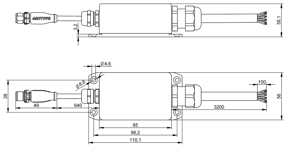 BNI00FU - BNI IOL-752-V09-K007-C12 (IO)