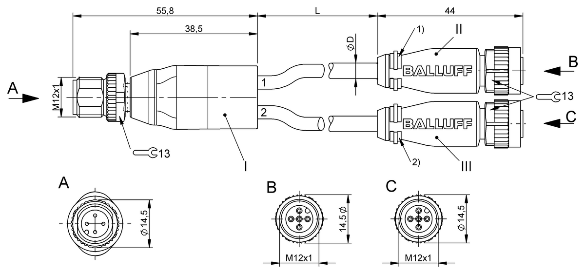 BCC0M26 - BCC M414-M415-M415-U2116-006-C112 (Y dağıtıcılar) - Görsel 2