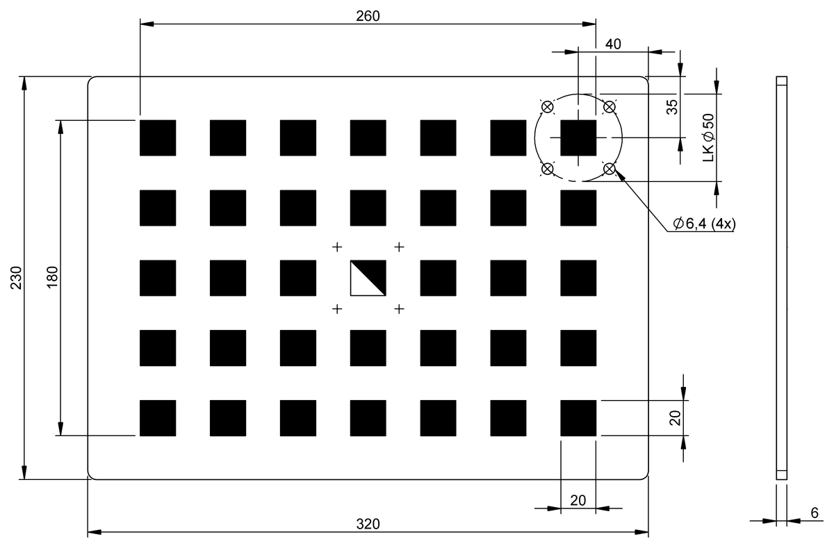 BAM03U6 - BVS 3D-RA0-0000ZZ-2000ZZ-001 (Calibration grids) - Görsel 2