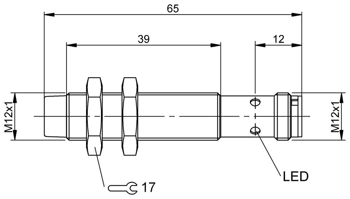 BES05ZW - BES M12EG1-L01C80F-S04G-L04 (Endüktif yakınlık anahtarları) - Görsel 2