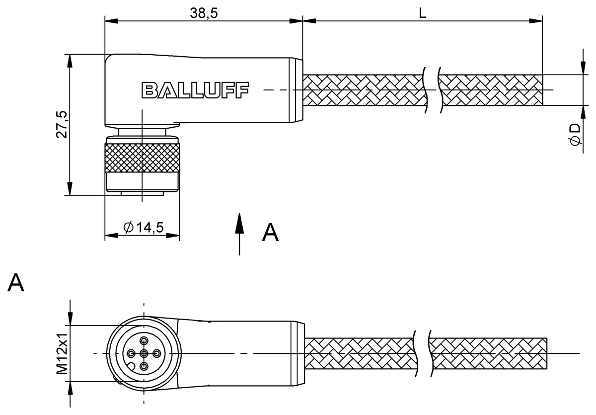 BCC0FER - BCC W425-0000-1A-003-MW8434-010 (Tek uçlu kablo setleri) - Görsel 2