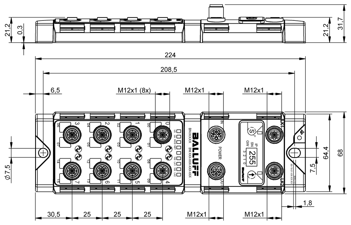 BNI00H7 - BNI EIP-508-105-Z067 (IO) - Görsel 2