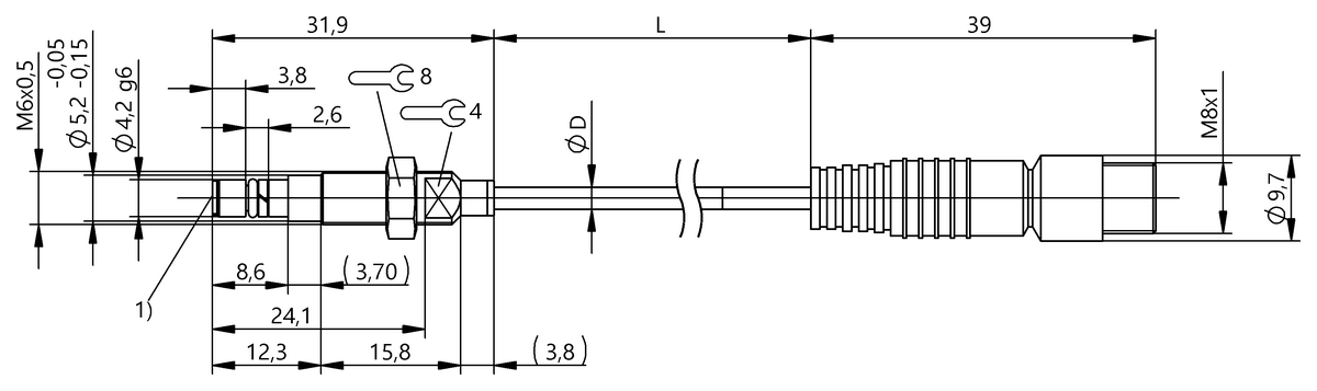BHS0099 - BHS I417N-PSD10-EP00,3-GS49 (Yüksek basınca dayanıklı endüktif sensörler) - Görsel 2