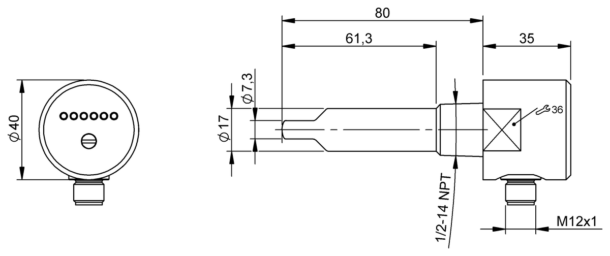 BFF000C - BFF T7080-JA001-D06A2A-S4 (Akış monitörleri ve akış monitörleri) - Görsel 2