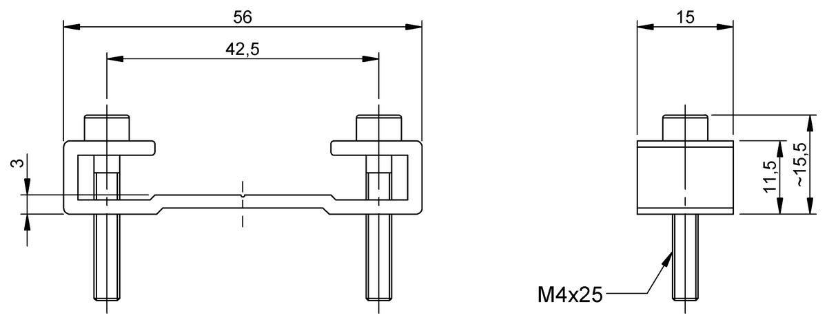 BAM043N - BAM MC-IR-060-B10-1 (Mekanik aksesuarlar) - Görsel 2