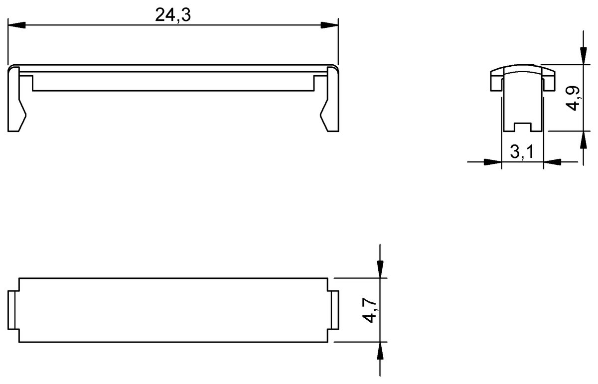 BAM043Z - BAM PC-MP-042-02-S/W (Koruyucu dış gövde) - Görsel 2