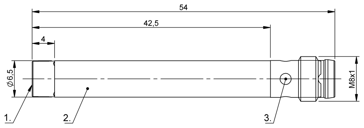 BCS01C7 - BCS G06B4G1-PIC40G-S75G (Kapasitif seviye sensörleri) - Görsel 2