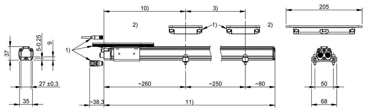 BTL3U0T - BTL7-V50T-M4000-P-SA479-C003 (Profil tasarımlı manyetostriktif lineer konum sensörleri) - Görsel 2