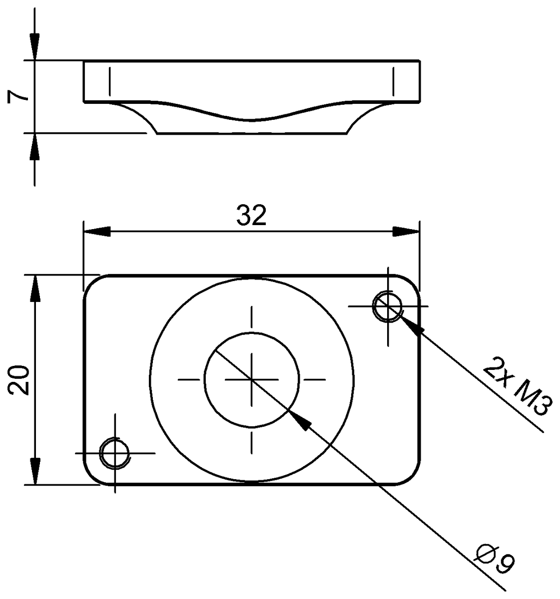 BAM04A3 - BAM AD-CM-029-R15/M8-4 (Durum İzleme Sensörleri için tutucu düzenekler) - Görsel 2