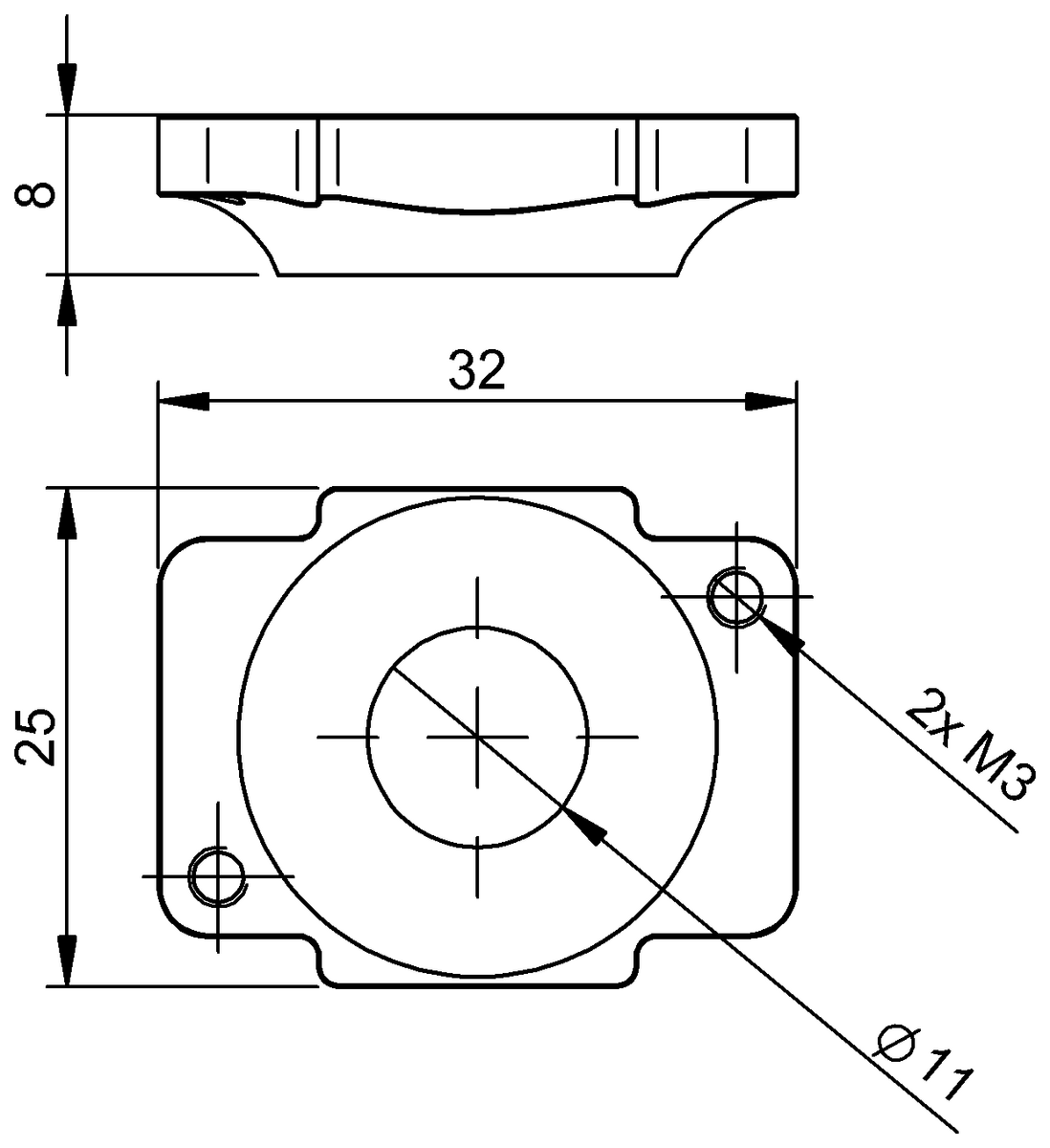 BAM04A4 - BAM AD-CM-029-R15/M10-4 (Durum İzleme Sensörleri için tutucu düzenekler) - Görsel 2