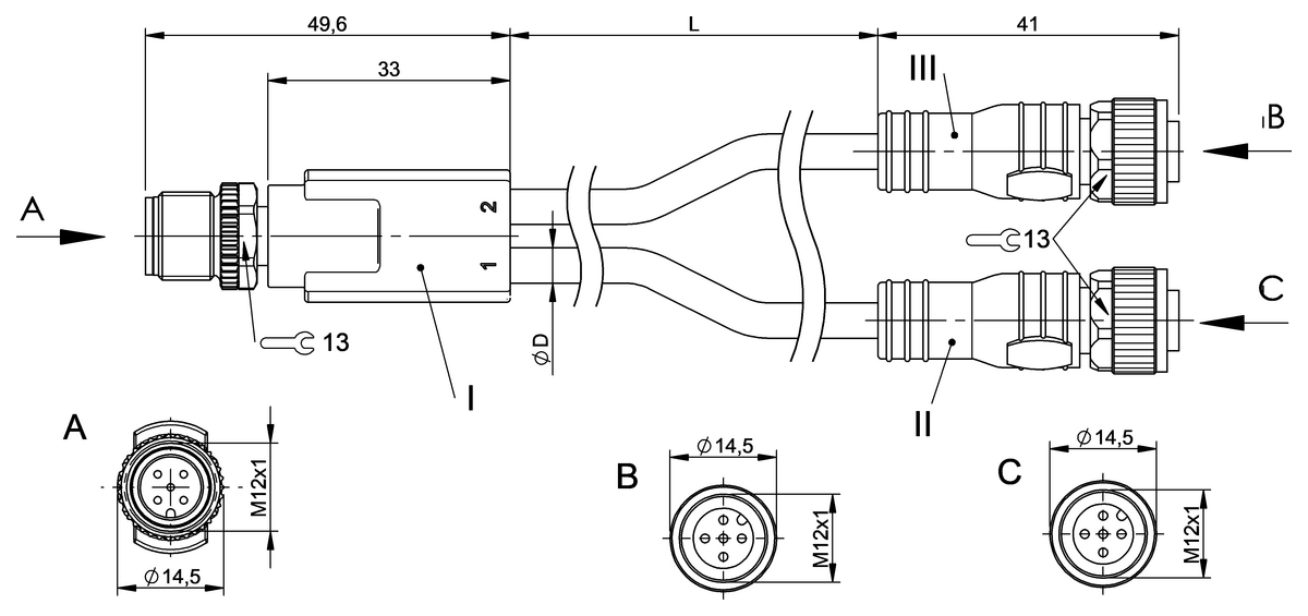 BCC0PF2 - BCC M414-M415-M415-U2028-006-C121 (Y dağıtıcılar) - Görsel 2