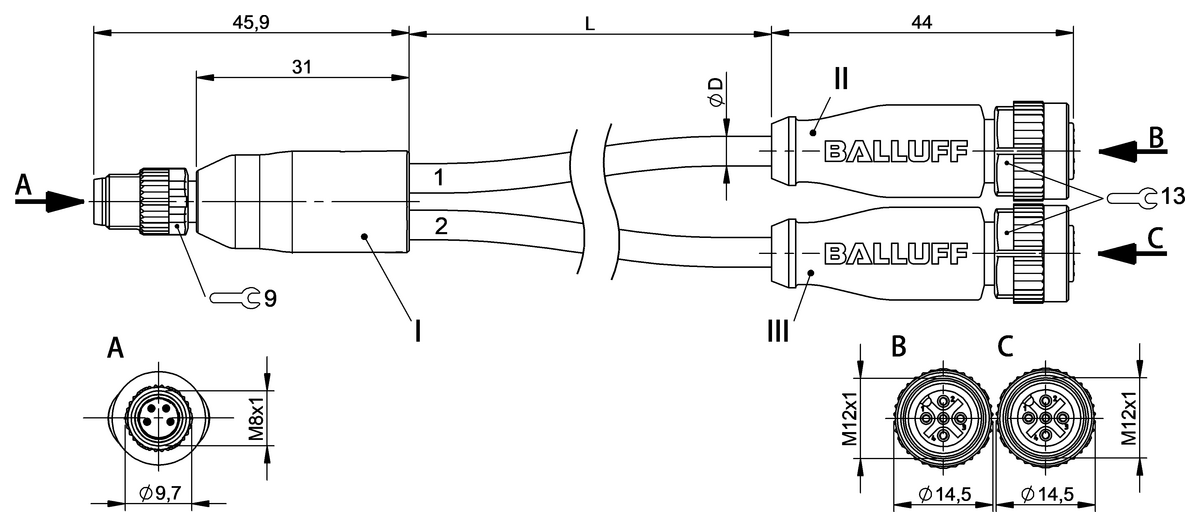 BCC0PA6 - BCC M314-M415-M415-U2144-010 (Y dağıtıcılar) - Görsel 2
