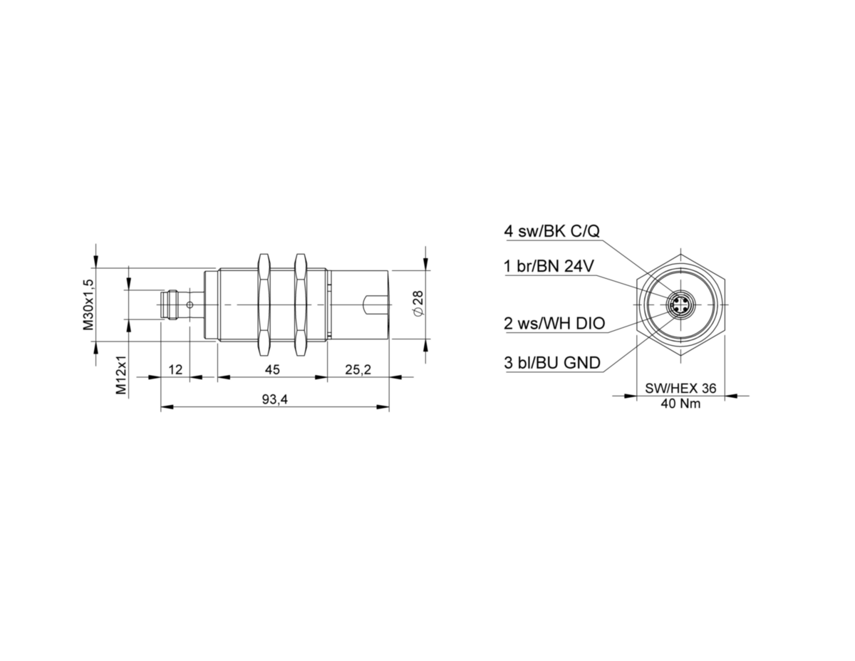 BRS0002 - BRS S-M30S04-0301-LA2-000S04 (Nesne algılama ve mesafe ölçümü için radar sensörleri) - Görsel 2