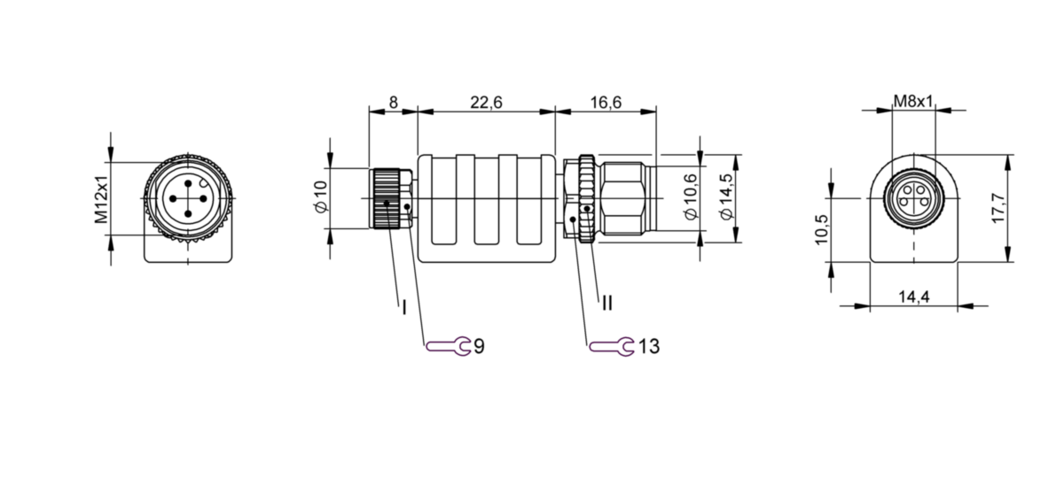 BCC0F2Y - BCC M314-M414-3E-RA102-000 (Adaptörler) - Görsel 2