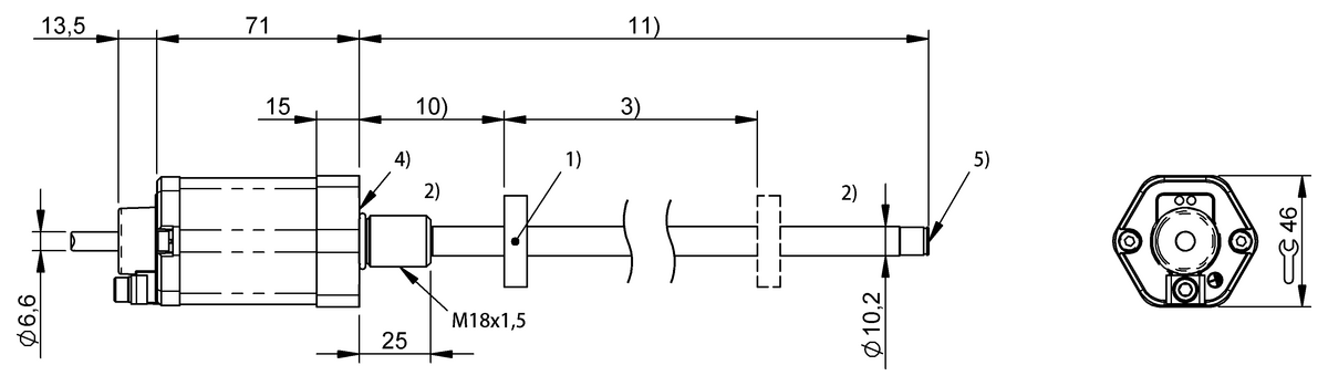 BTL4R0E - BTL7-S513B-M0350-A-NEX-MB493-KA05 (Patlayıcı alanlar için manyetostriktif doğrusal pozisyon sensörleri) - Görsel 2