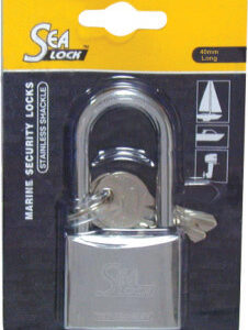 Sea Lock Marin Asma Kilit, Uzun Kelepçeli 40Mm