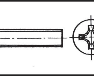 Yıldız Silindir Baş Sac Metrik 5X25 Mm Aısı 316 Dın 965