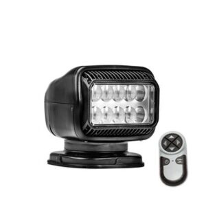 Golight GT *20514GT* 12V LED Projektör, Siyah. Wireless Kumanda
