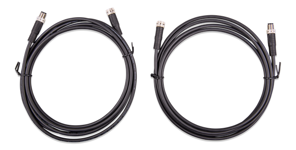 MALE TO FEMALE 3 POLE CABLE 2M (BAG OF 2) (M8