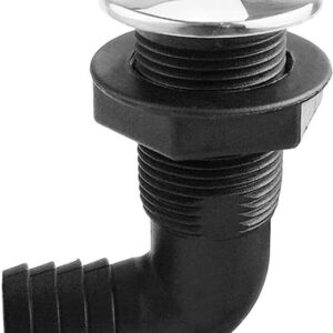 Plastik Firar, 90°. Pasl.Çelik KafalıI 1.1/2"