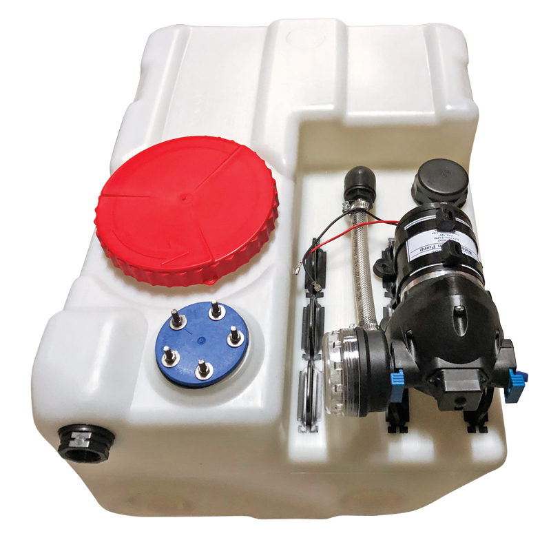 BORA Tank Fr. Water 40lt, w/Pump 12V, 8lt/min