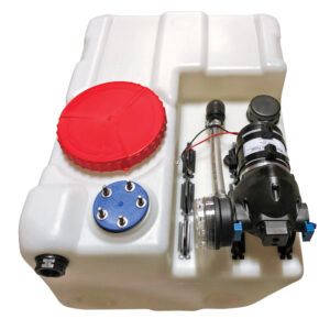 BORA Tank Fr. Water 100lt, w/Pump 12V, 8lt/min
