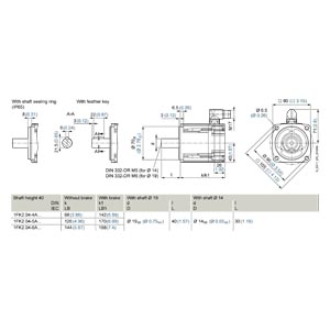 Siemens 1FK2104-4AK01-0SA0 Orijinal Premium Parça