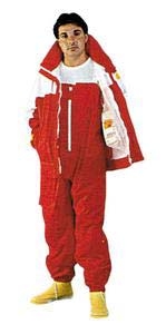 Profesyonel yağmurluk salopet, model Giraglia. Polyester kumaşı ile su ve rüzgar geçirmez.