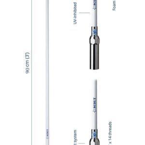 Scout KS-62 Wifi Anteni Fiberglass 10 dB 1 Metre