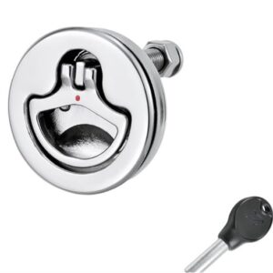Gömme Kulp, Pasl.Çelik - Kilitli Ø64mm