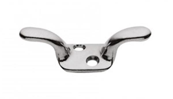 Mini koç boynuzu sarı üzeri kromaj 61x19 mm