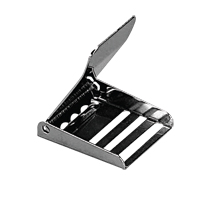 Buckle for 50mm Webbing, w/ Notches, Inox