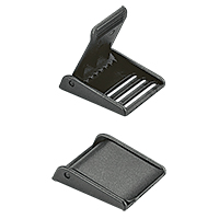 Buckle for 50mm Webbing, w/ Notches, Plastic,Black