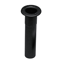 Rod Holder, Plastic, Vertical, Ø40mm, H.235mm,Black