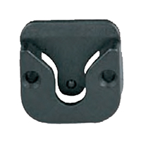 Bracket for VHF Microphone, White
