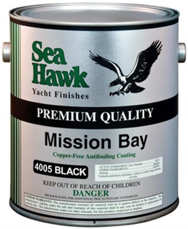 SeaHawk Mission Bay Yumuşak Zehirli Boya Siyah