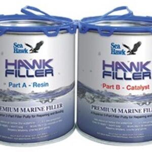 Sea Hawk Filler Epoksi Macun Quart Kit (0.95 Lt)