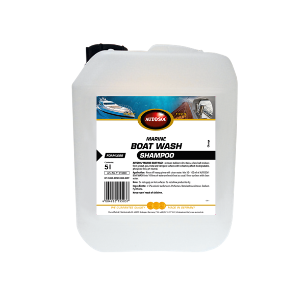 AUTOSOL® Marin Tekne Yıkama - Köpüksüz Şampuan, 5 lt
