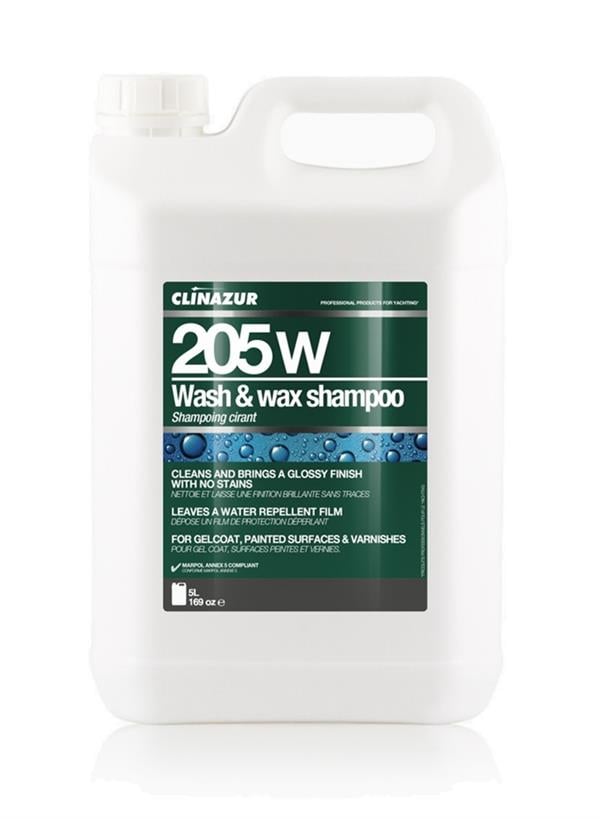 Clin Azur -205WW- Yıkama ve Koruma Şampuanı 5 Litre