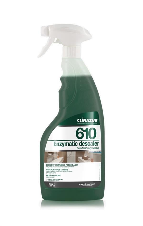 Clin Azur 610 Enzimatik Kireç Sökücü/Temizleyici 750ml